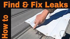 How to Find and Fix Leaks on a Metal Roof