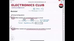 Electronics Club - Session 7