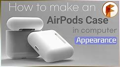 Fusion360 | How to make an AirPods Case in computer | AirPods Case 3D Modeling | 에어팟 케이스 모델링