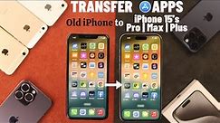 How Do I Transfer My Apps To A New iPhone 15's [iOS 17]