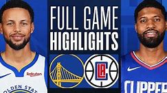 WARRIORS VS CLIPPERS FULL GAME HIGHLIGHTS | NBA TODAY LIVE