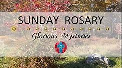 Sunday Rosary • Glorious Mysteries of the Rosary ❤️ Fall Afternoon in the Woods