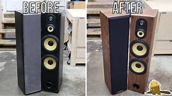 How to Restore Speakers with Wood Veneer