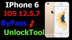 IPhone 6 IOS 12.5.7 Hello Screen icloud Bypass Unlock Tool 2024 Khawar Gsm ✔✔✔✔✔