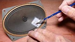 Simple Vintage Speaker Repair