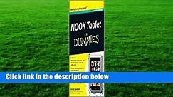 Full version  Nook Tablet For Dummies  For Kindle