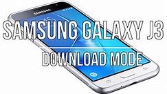 Download mode Samsung Galaxy J3
