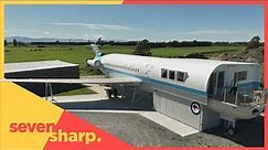 Boeing 727 transformed into a stunning Canterbury home | Seven Sharp