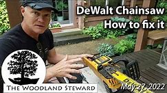 16” DeWalt Battery-Operated Chainsaw (DCCS670) – An Honest Review & Guidance On Repairing It.