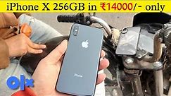 iPhone X 256 GB in just ₹14000 😍 | Used iPhone from OLX | Sameer Khan