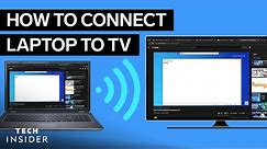 How To Connect Laptop To TV