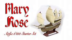 Airfix Mary Rose 1/400 starter set review and build from the 2021 Aldi sale - HD 720p
