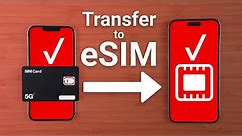 How to Transfer Verizon Physical SIM to eSIM (iPhone 14 and iPhone 14 Pro)