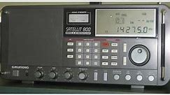 Top Ten Receivers I would like to own Grundig Satelllite 800 Millenium AM FM LW Shortwave SSB and Ai