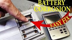 How do I Clean Corroded Battery Contacts EASY FIX 2020