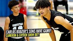Carlos Boozer's Sons Cameron & Cayden Boozer ARE THE REAL DEAL! Have GAME Just Like Their Dad!