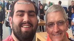 iPhone 6 Frenzy: Tim Cook Poses for Selfies With Customers
