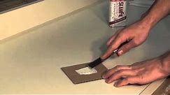 How to repair a deep scratch in your laminate countertop