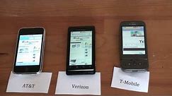 AT&T vs. Verizon vs. T-Mobile: Network Speed Test