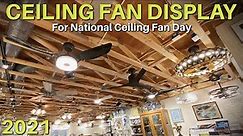 Ceiling Fan Display 2021 | #NCFD