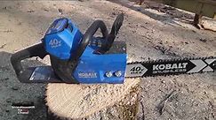Kobalt 40-Volt 40v Lithium Ion Bare Tool 14-in Cordless Electric Brushless Chainsaw