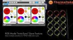 Riing 12 TT Premium Edition RGB Fan Software Overview
