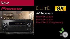 Pioneer Elite 2021 8K AV Receivers