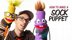 How to Make a Sock Puppet (No Sewing)