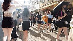 4k:Walking in from SHIBUYA to HARAJUKU.Summer Tokyo girls fashion is Excellent♫ TOKYO WALK