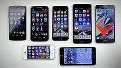 iPhone 6 vs iPhone 6 Plus vs Moto X vs Others! (Geekbench 3)