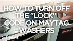 How to Turn Off LOC or LC Error Code on Washers | Whirlpool & Maytag