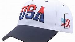 American Usa Flag Baseball Cap & Patriotic Hat