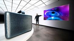 Huge 150-inch Display That Goes Anywhere!