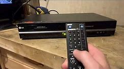 LG Super multi DVD Recorder VCR combo