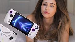 ASUS ROG Ally Gameplay | ASMR | + Unboxing ♥️ persona, baldur's gate 3, armored core, RE4 + more! 🎮