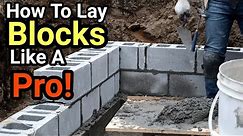 Building A Block Wall Foundation D I Y Cinder Block