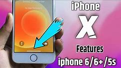 How To Get iPhone X Features On iPhone 6/6+/5s (ANY iPHONE) iPhone X Features in ios 12