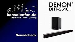 Test: Denon DHT-S516H - kleiner Soundriegel, großer Klang
