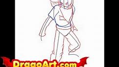 How to draw Android 17, step by step
