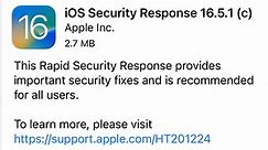iOS 16.5.1 (c)—Apple Issues Emergency Patch For 2 Security Bugs
