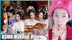 Jannatul☘️Mitsuisen✨Aesthetic ASMR Makeup Tutorial✨Best satisfying makeup asmr compilation🌿352