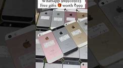 IPHONE SE 16gb starting price 5500/- Free gifts worth 999/- 🎁 WhatsApp to order , 9899029223
