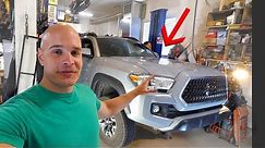 TACOMA TEARDOWN - Lifting my new truck!!