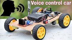 Voice Control Car || Smartphone Control Robot Using Arduino