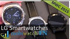 LG Watch Urbane and Urbane LTE: First Look Hands-on Video