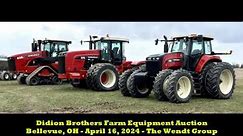 Didion Brothers Farm Auction in Bellevue, OH - 4/16/24
