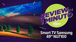 Smart TV Samsung 49" 4K 49NU7100 - Análise | REVIEW EM 1 MINUTO - ZOOM