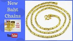 23kgold.com Best Price on Men's 24k Gold Thai Baht Chain necklace