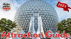 EPCOT - ATTRACTION GUIDE - 2023 - All Rides + Shows - Walt Disney World