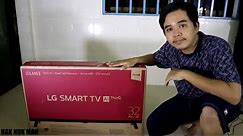 LG Smart TV 32 Inches Unbox and First Setup